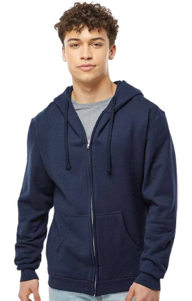 Custom Adult Full-Zip Hoodie