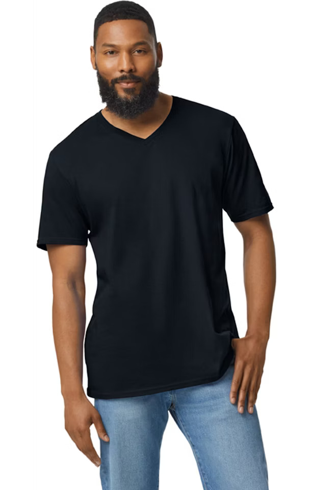 Custom Adult V-Neck T-Shirt - Image 6