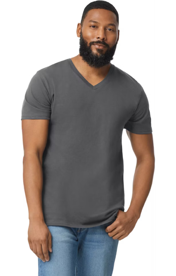Custom Adult V-Neck T-Shirt - Image 4