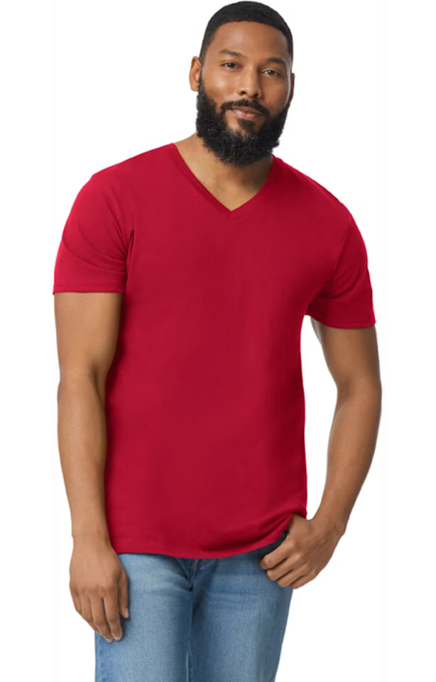 Custom Adult V-Neck T-Shirt - Image 7