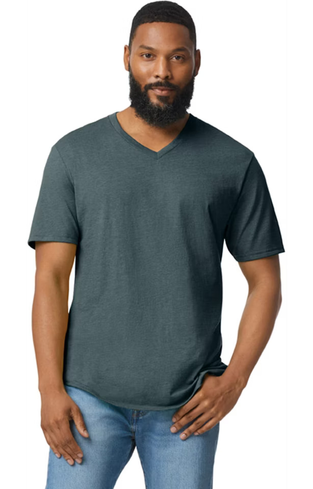 Custom Adult V-Neck T-Shirt