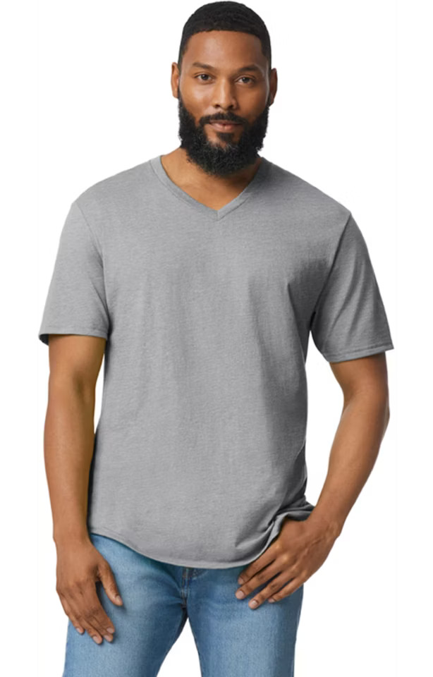 Custom Adult V-Neck T-Shirt - Image 3