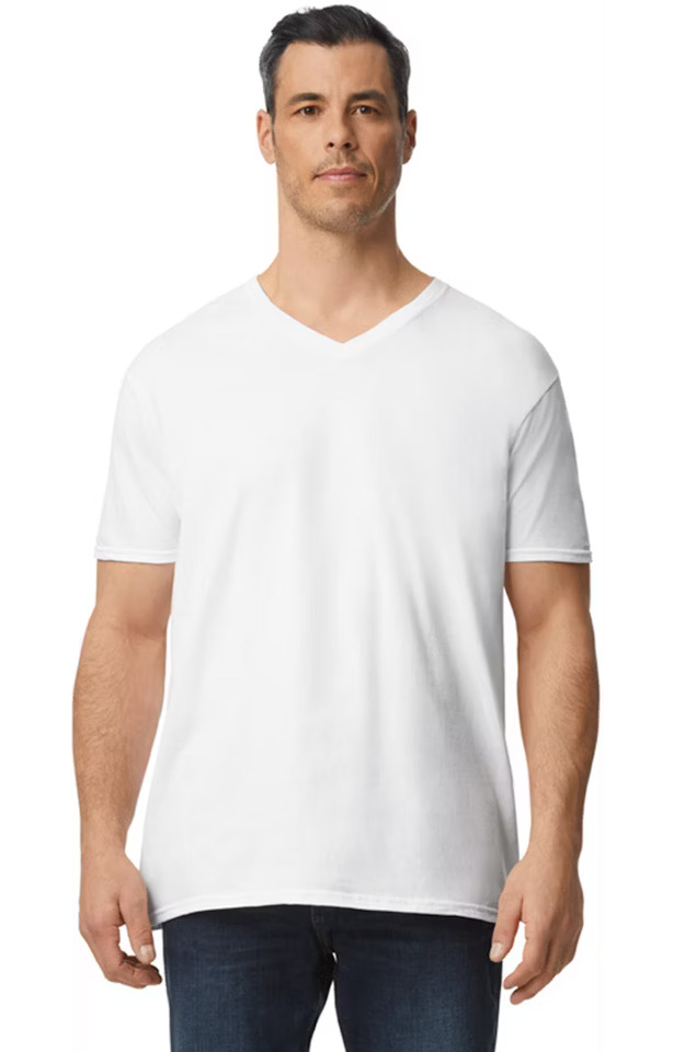 Custom Adult V-Neck T-Shirt - Image 2